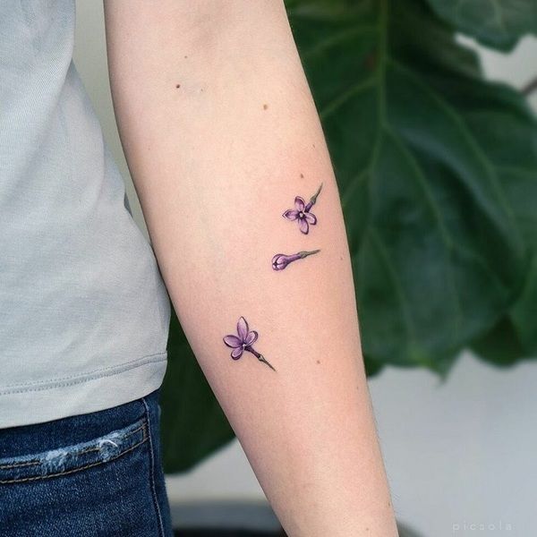 30 Best Lilac Tattoo Ideas - Read This First