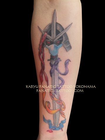 Sick TMNT Tattoo; Kind of makes me sad (Yes I know I'm weird...)