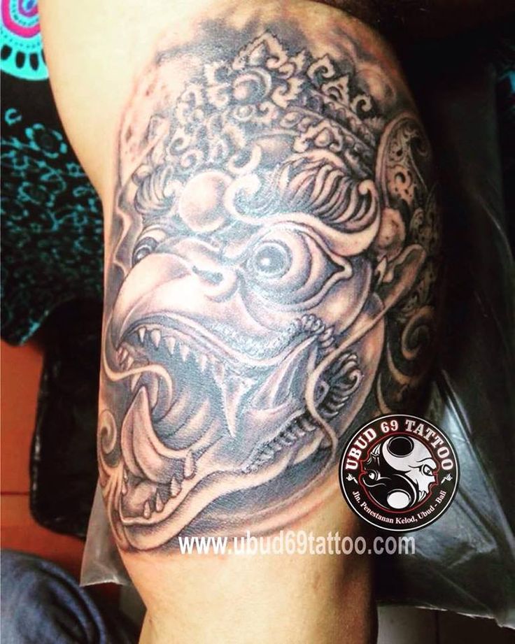 paksi, garuda mask tattoo