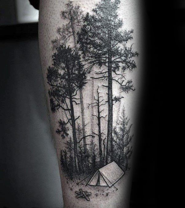 101 Forest Tattoo Designs for Men