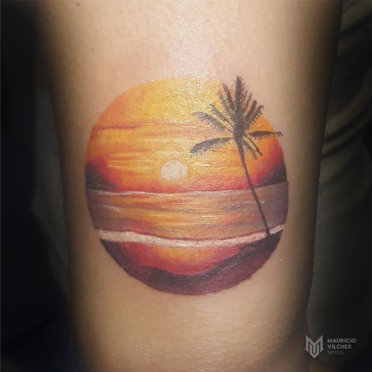 Beach tattoo playa tatuaje costa rica
