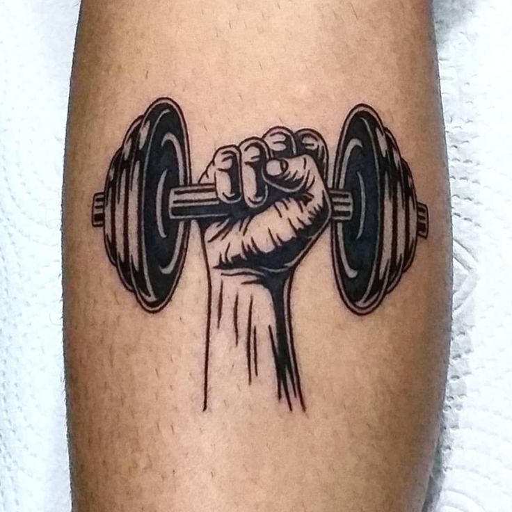 101 Amazing Dumbbell tattoo Ideas That Will Blow Your Mind!