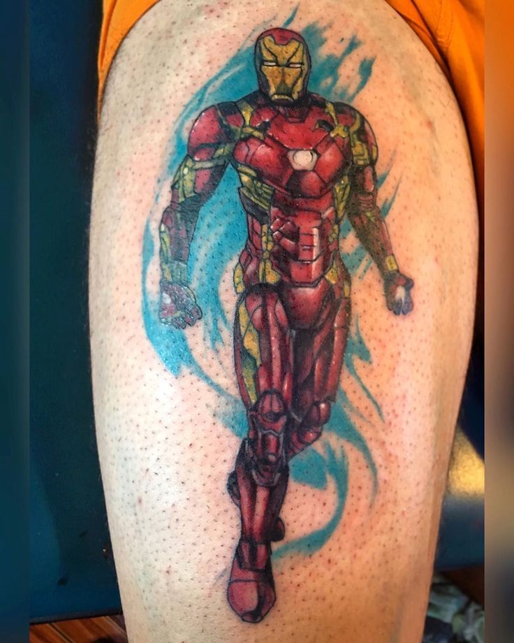 UPDATED: 40 Bold Iron Man Tattoos