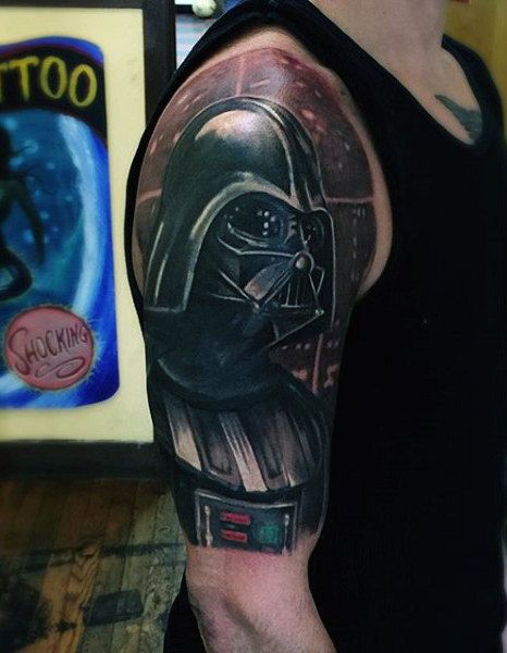 100 Evil Darth Vader Tattoo Designs for Men