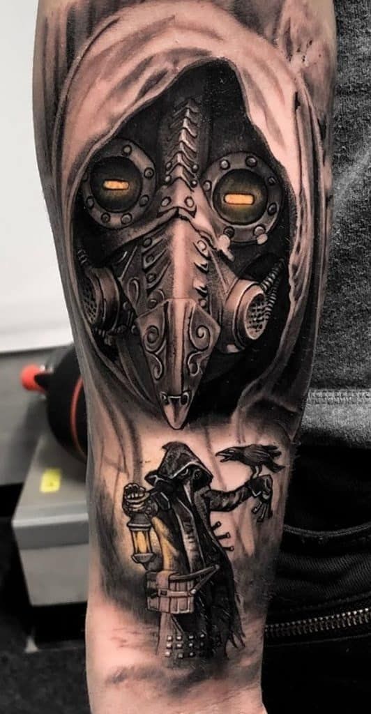 Plague Doctor Tattoos: Meanings, Tattoo Designs & Ideas
