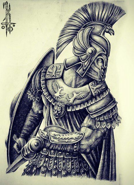 Pin by Neil Cook on Tattoo designs | Mythology tattoos, Warrior tattoos,  Greek mythology tattoos