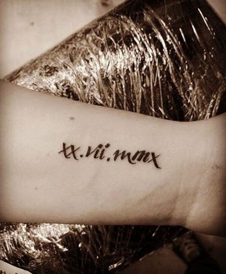 115 Great Date Tattoo Ideas to Commemorate Occasions to Remember - Wild  Tattoo Art