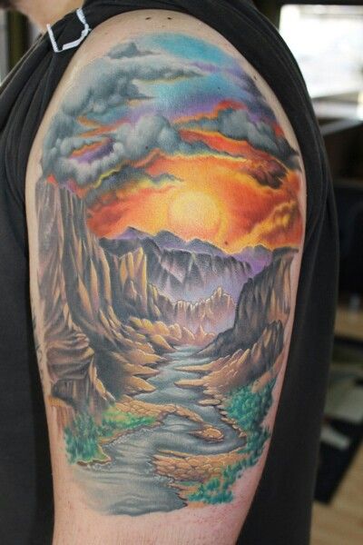 Pin by Rich Dubiel on tattoo ideas | Tattoo shop, Hiking tattoo, Tattoos