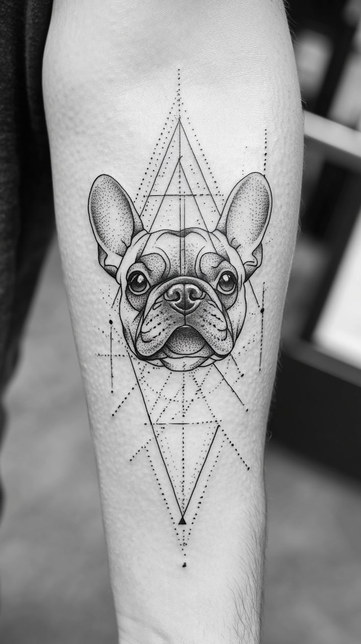 25 French Bulldog Tattoo Ideas: Celebrate Your Frenchie with Unique Designs  - Smart Dog Learning