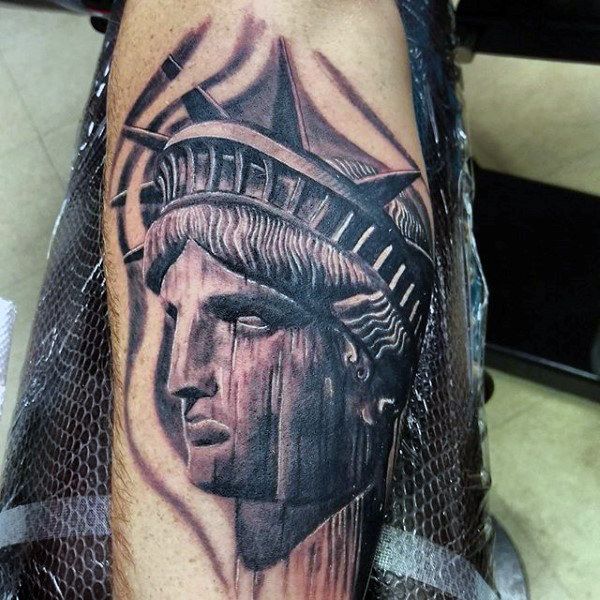 70 Statue of Liberty Tattoo Designs for Men