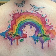 69 Be kind rainbow tattoo's ideas | rainbow tattoos, rainbow, tattoos