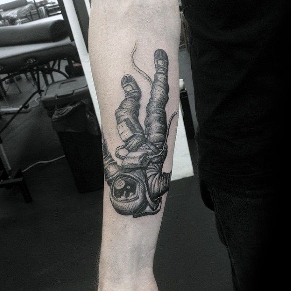 30 Falling Tattoo Designs for Men
