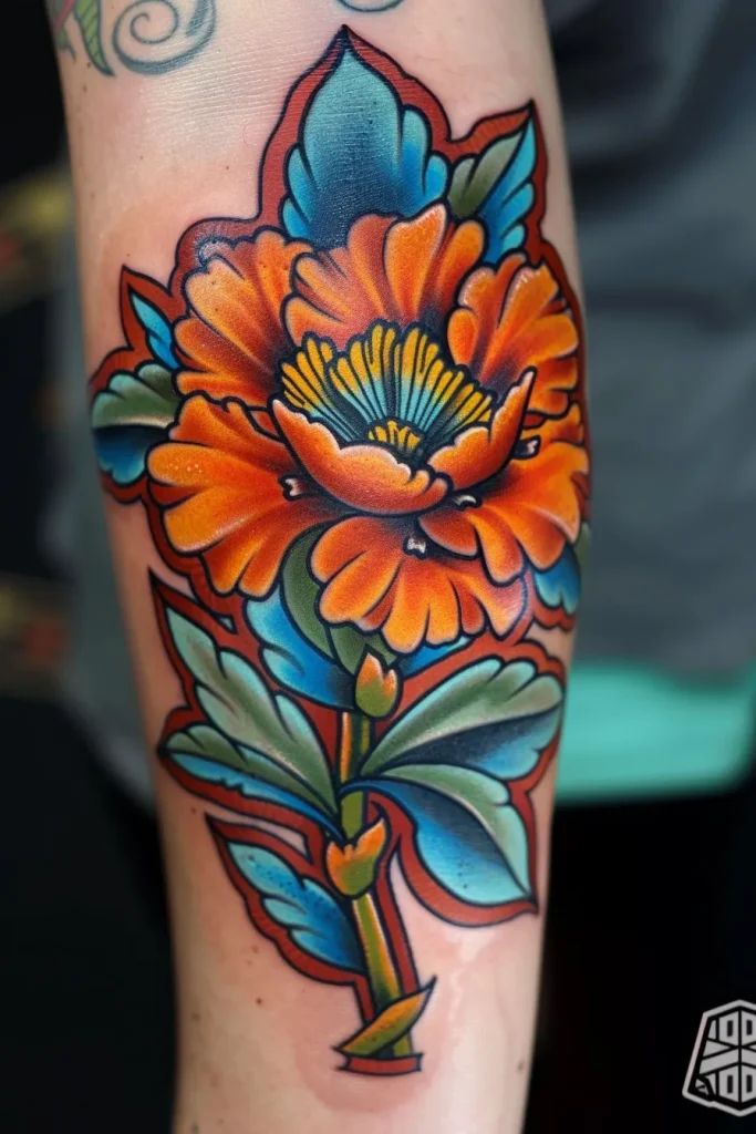 Meaning Of Carnation Flower Tattoo | 200+ Carnation Flower Tattoo Designs