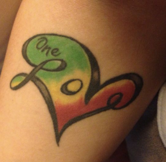 Pin by Lauree Burse on LB tattoo in 2025 | Love tattoos, Rasta tattoo,  Tattoos