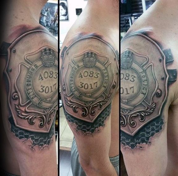 47 Amazing Police Tattoos for Men