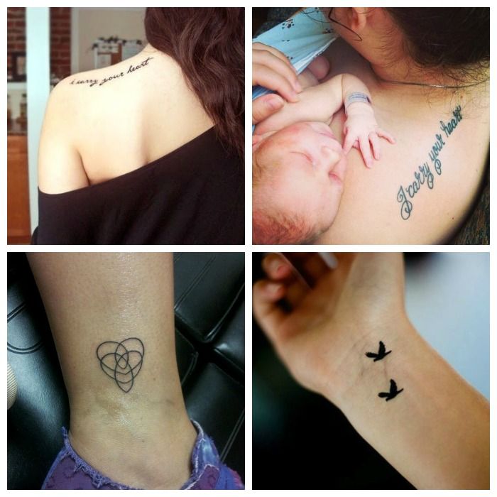 12 Incredibly Sweet Tattoo Ideas for Moms