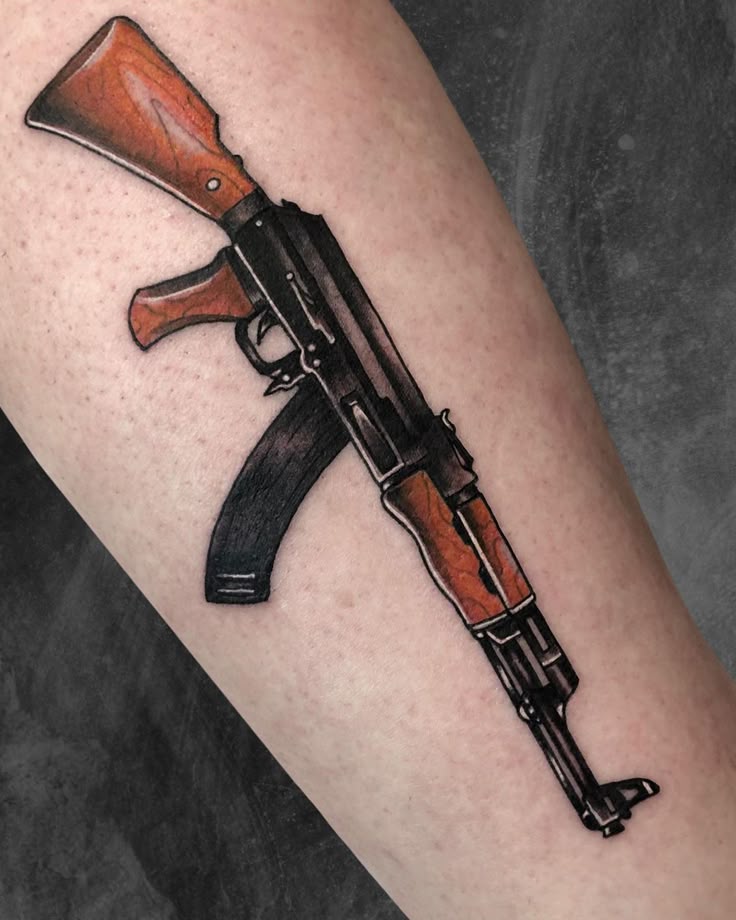 instaart #ak47 #tattoo #skinartcollector #tattoosnob #tatto...
