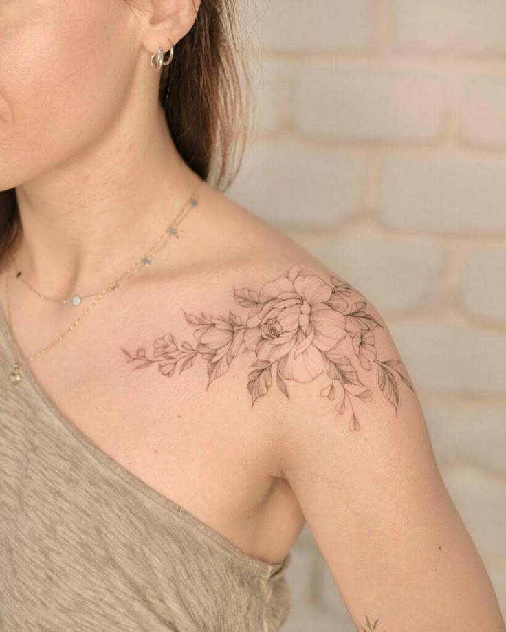 101 Best Flower Collarbone Tattoo Ideas That Will Blow Your Mind!