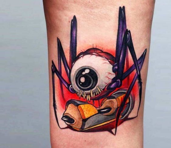 50+ Unique and Trendy New School Tattoo Ideas