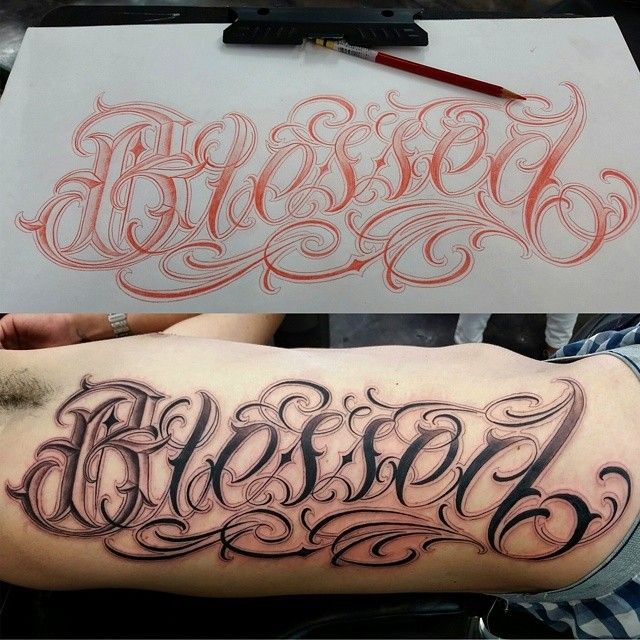 Pin by RatLee on Tattoos✨ | Tattoo font for men, Tattoo lettering, Tattoo  fonts