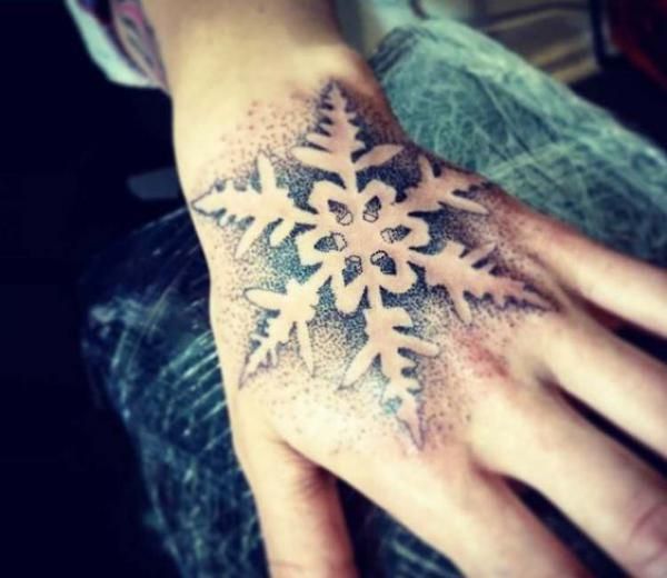 100 Snowflake tattoo Ideas for Your Winter Ink | Art and Design