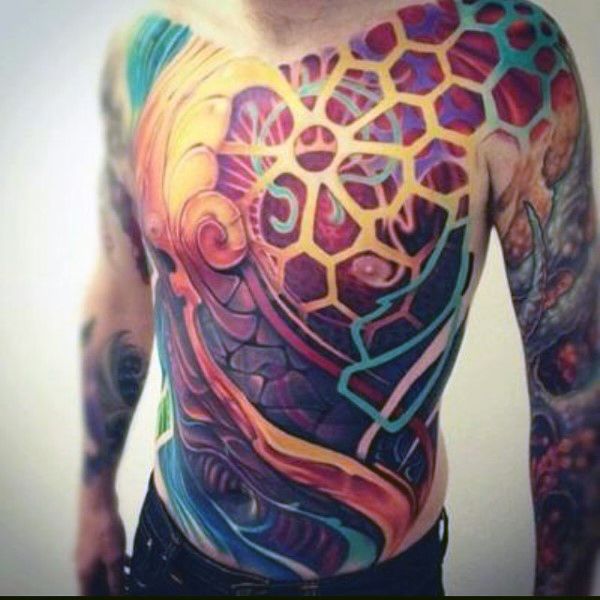 80 Honeycomb Tattoo Designs for Men