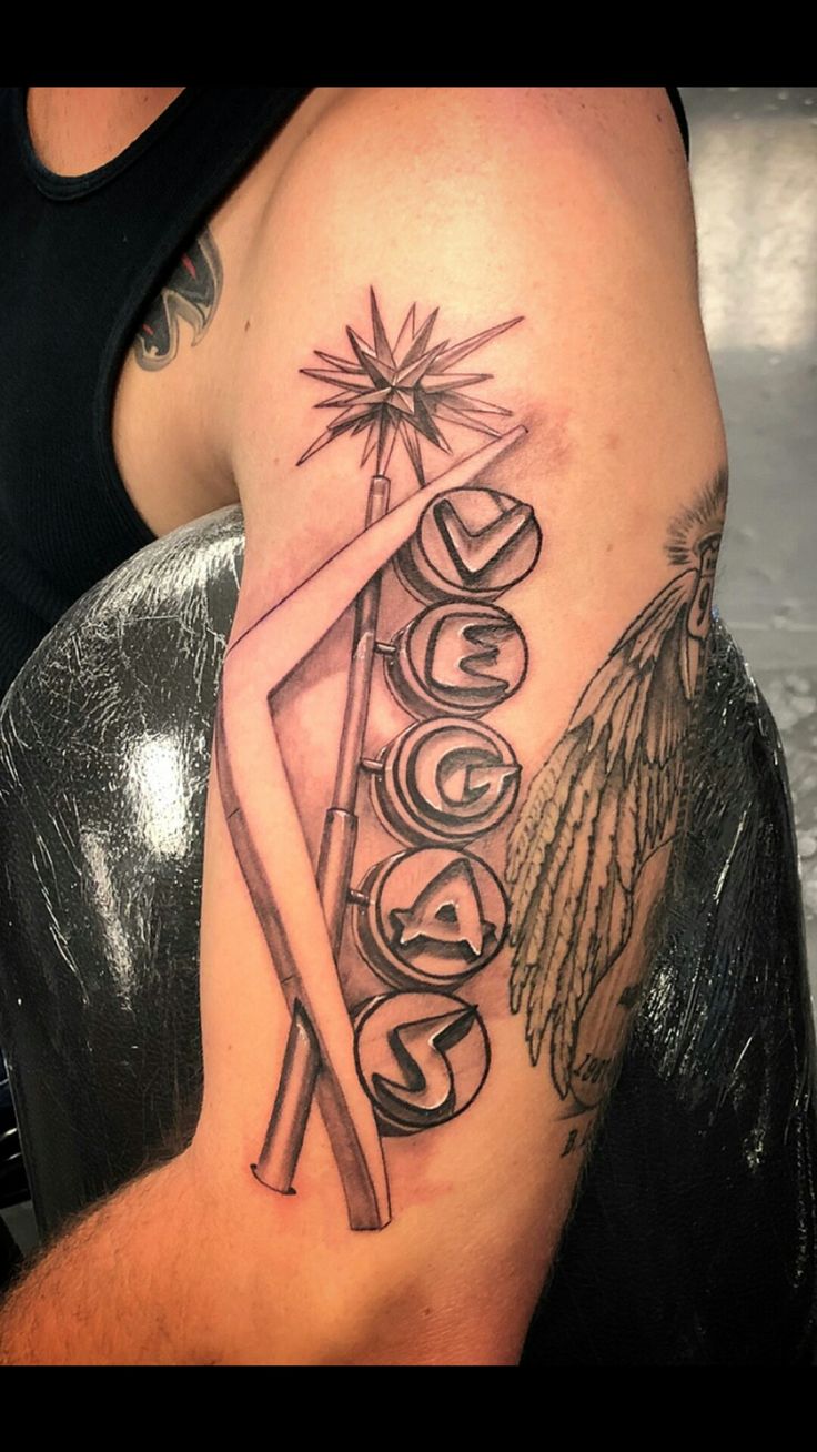 Pin by Caitie Glass on Nevada/Vegas Tattoo Ideas | Vegas tattoo, Traditional style tattoo, Country
