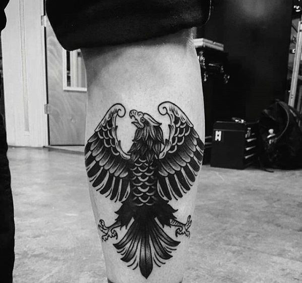 50 German Eagle Tattoo Designs for Men