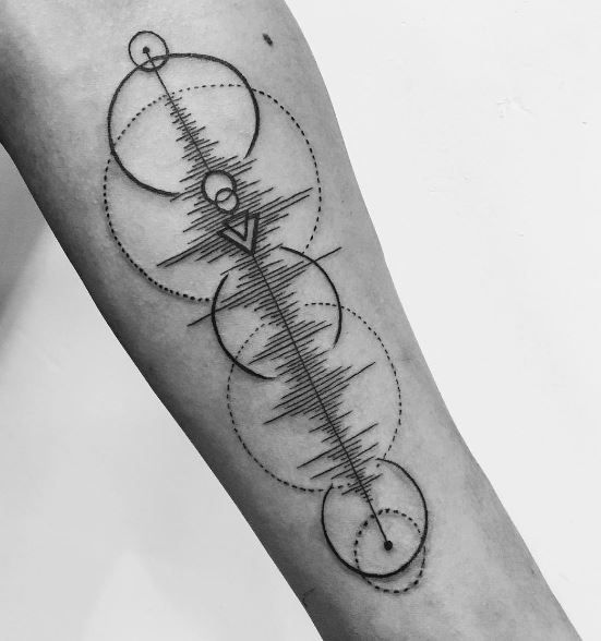 Pin by Roxanne Blackman on Mom's Fashion | Music tattoo designs, Tattoos  for guys, Geometric tattoo