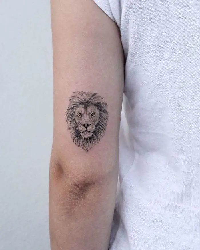 24 Small Lion Tattoo Designs and Ideas That Will Inspire You