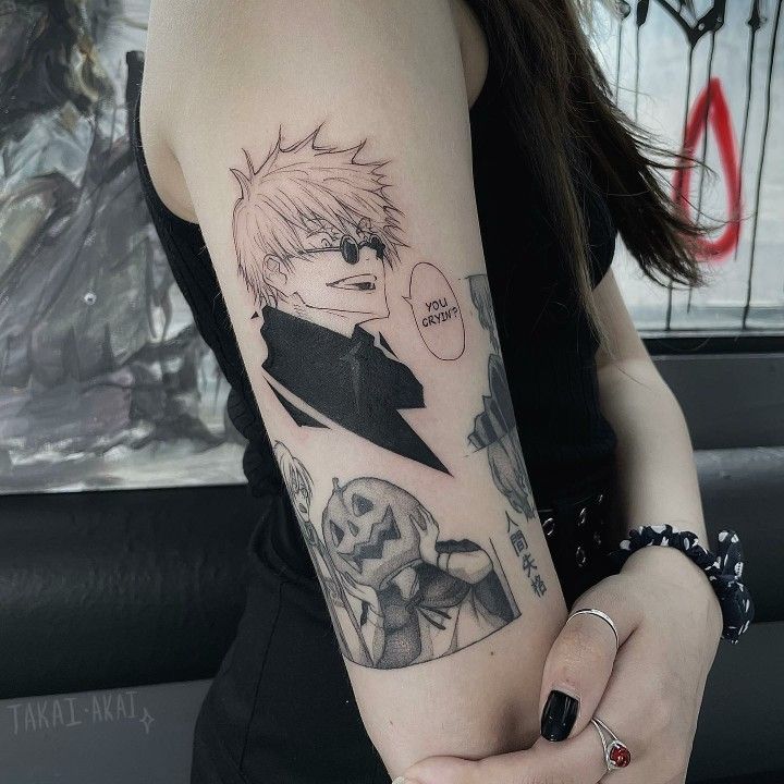 Satoru Gojo Tattoo