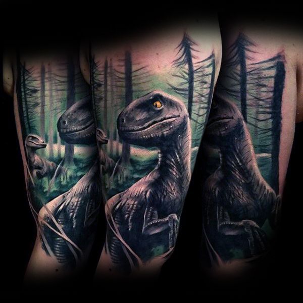 90 Dinosaur Tattoo Designs for Men