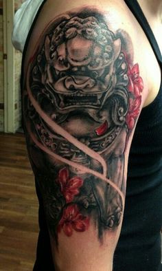 13 Foo dog tattoo ideas | foo dog tattoo, dog tattoo, foo dog tattoo design
