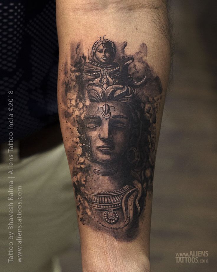 50+ Best Lord Shiva Tattoos done at Aliens Tattoo - Aliens Tattoo Studio