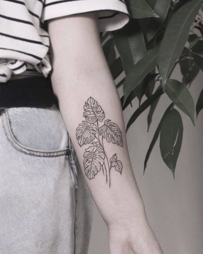 35 Plant Tattoo Ideas & Inspiration - Brighter Craft