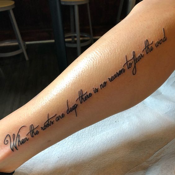 55+ Unique and Meaningful Quote Tattoo Ideas for Women