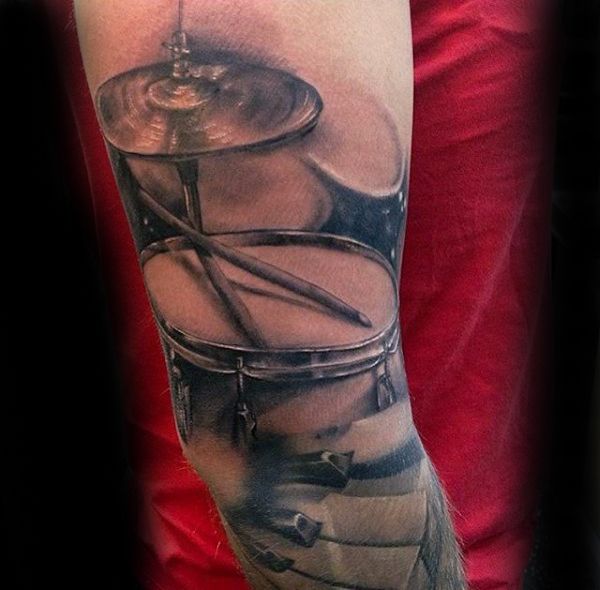 12 Tattoo ideas | music tattoos, drum tattoo, drummer tattoo