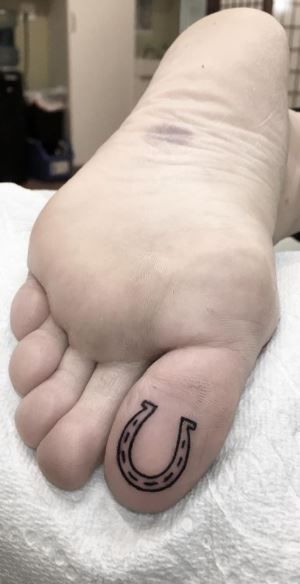 Trendy Horseshoe Tattoos