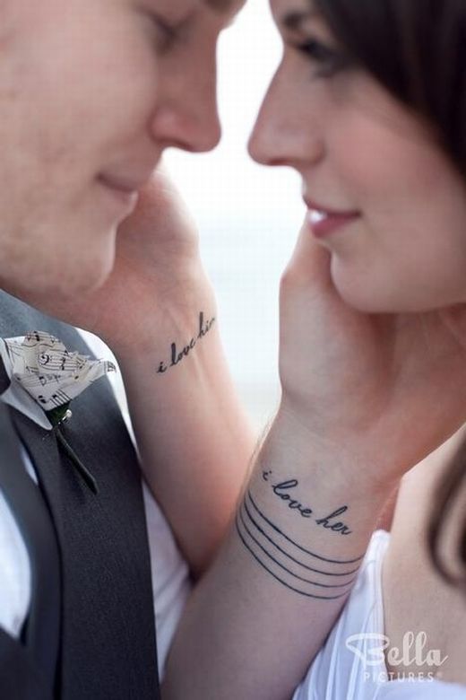 Top 30 Soulmate Tattoos - Couple Matching Tattoo