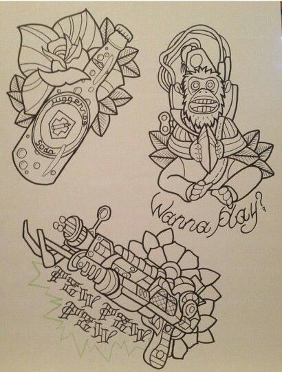 Call of Duty Tattoo Designs