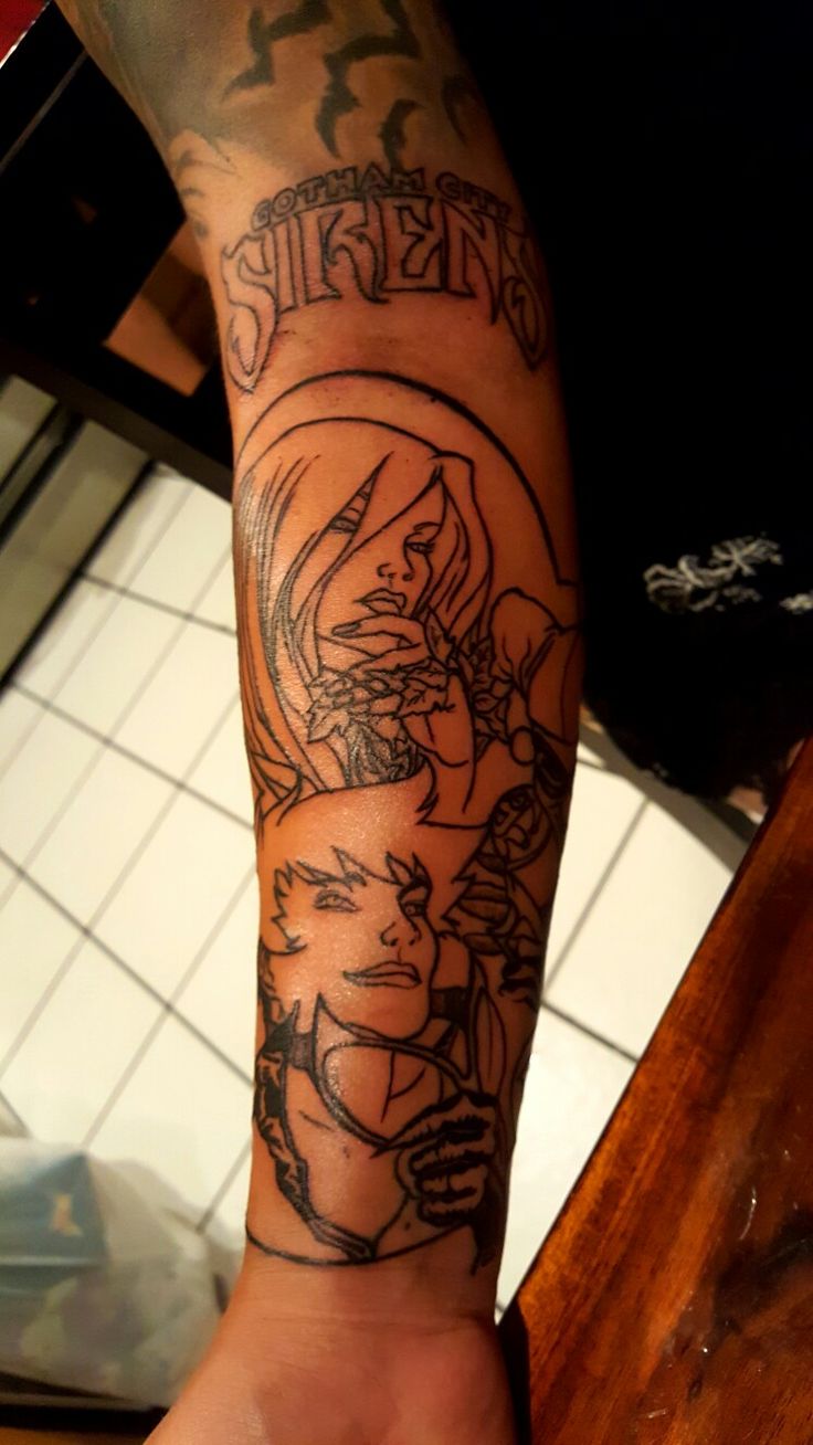 Gotham City Sirens tattoo