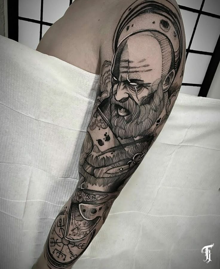 101 Best Kratos Tattoo Ideas You Have To See To Believe!