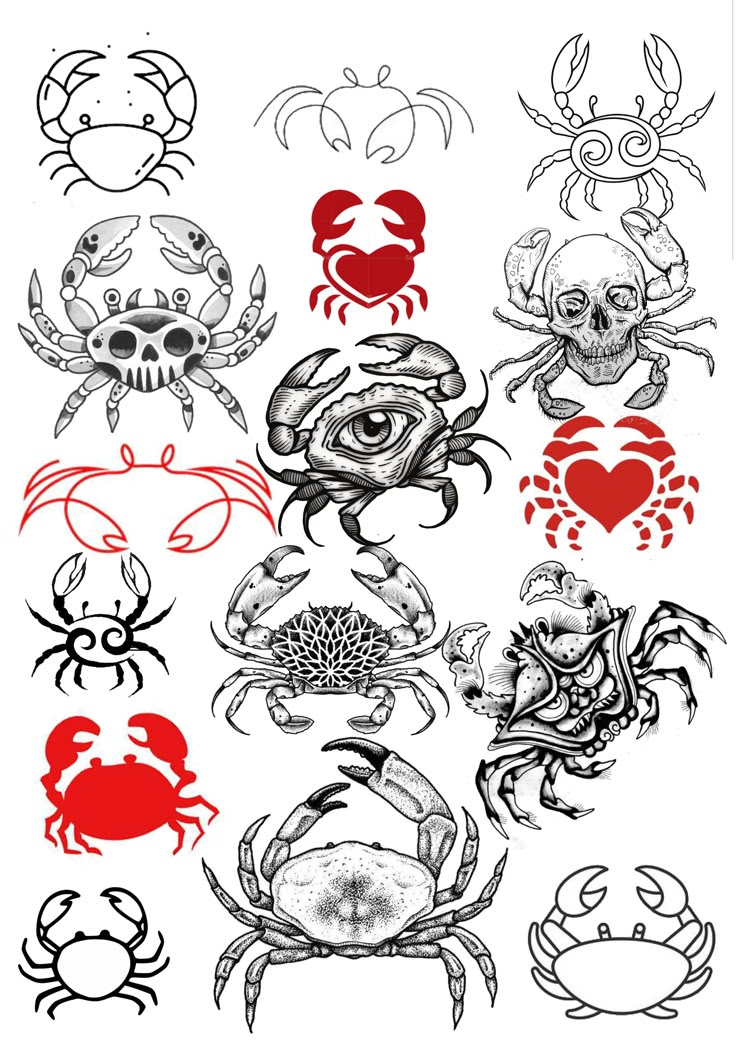 Crab Tattoo idea