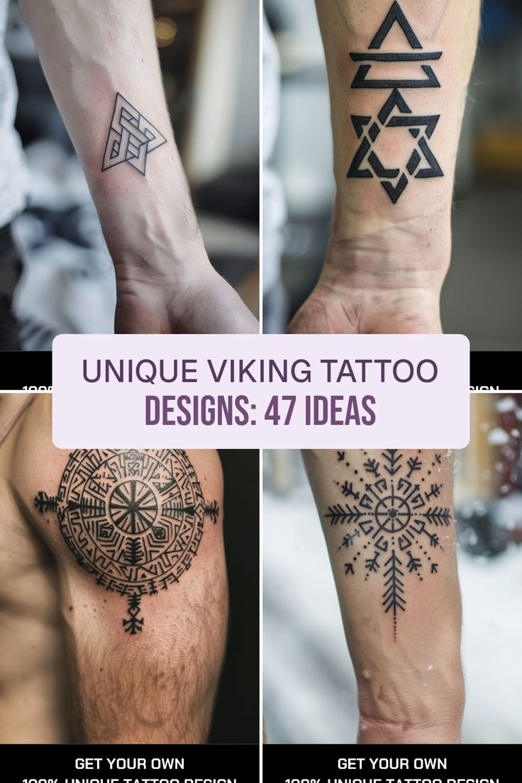 Unique Viking Tattoo Designs: 47 Ideas