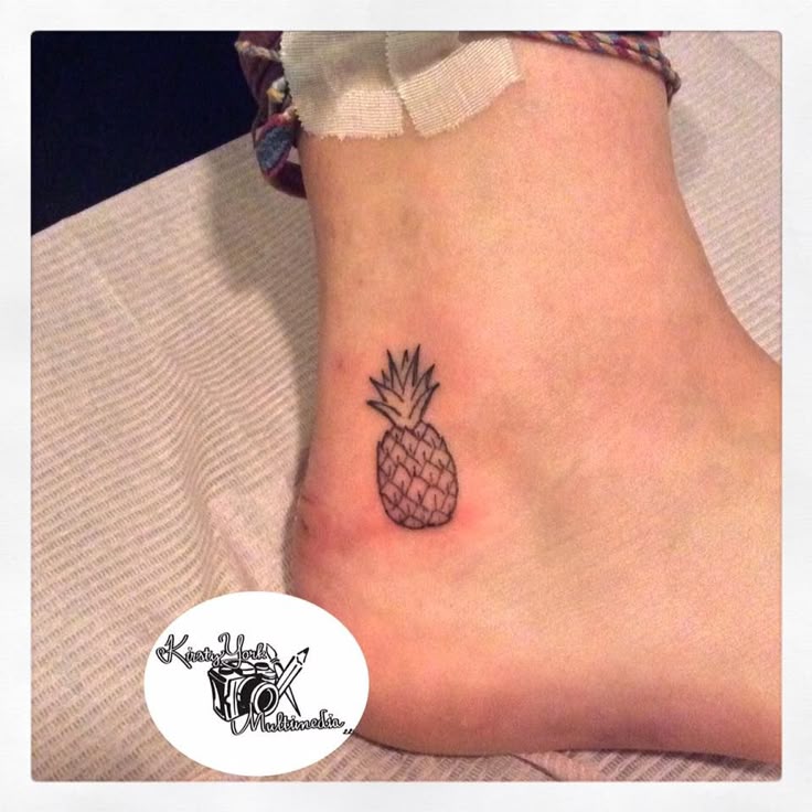 63 Pineapple Tattoo Ideas for a Tropical & Fun Vibe