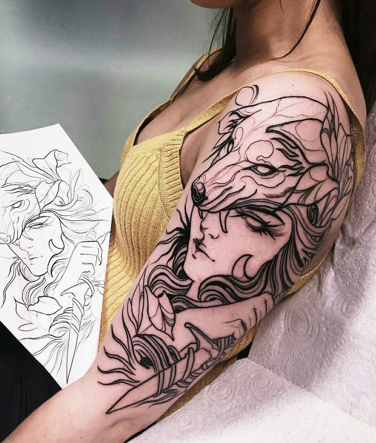 ARTEMIS TATTOOS: Meanings, Tattoo Ideas & Tattoo Designs - TATTOOGOTO