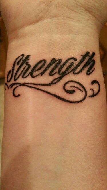 New Strength tattoo ☺