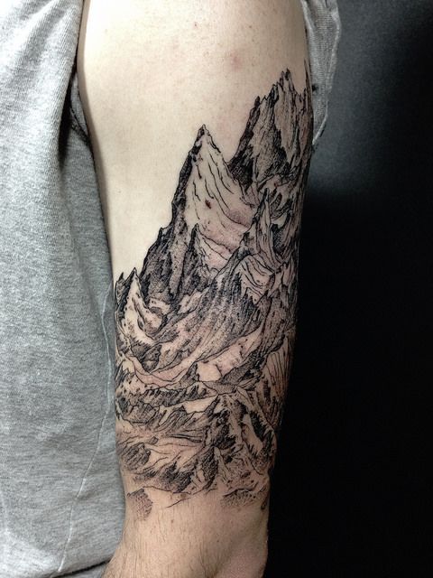 40+ Mountain Tattoo Ideas | Art and Design
