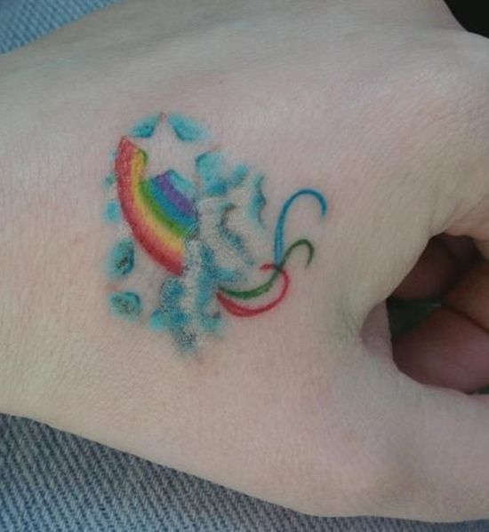 45 Rainbow Tattoos for the Colourful You