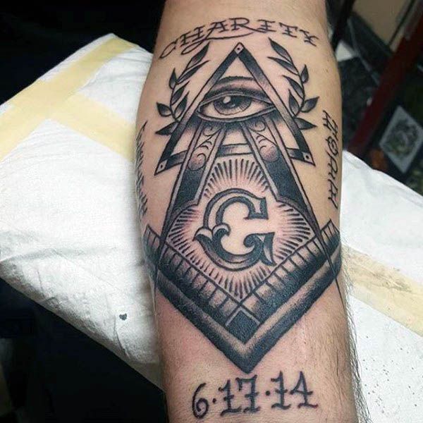 91 Amazing Masonic Tattoos for Men